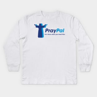 PrayPal Jesus Kids Long Sleeve T-Shirt